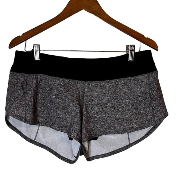 Lululemon Speed Up Short *2.5" Heather Lux Multi Black / Black - Picture 6 of 12